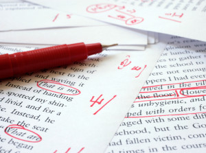 Courses in editing and proofreading