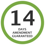 14-Days Amendment Guaranteed