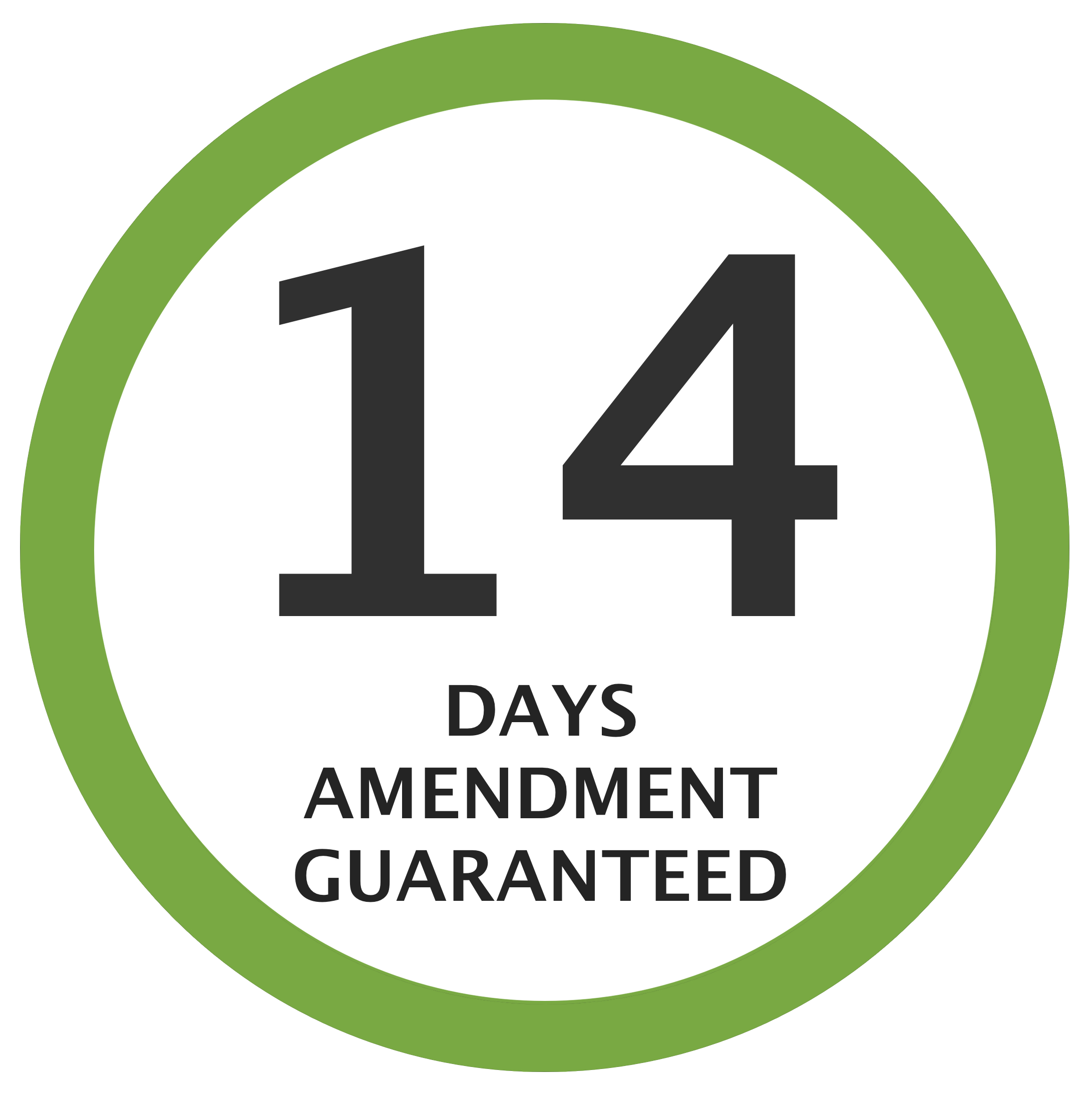 14-Days Amendment Guaranteed - Spear Translation Company