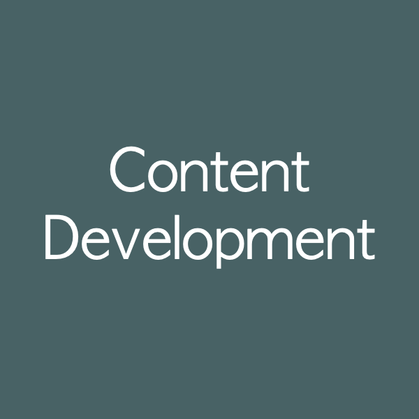 Content Development